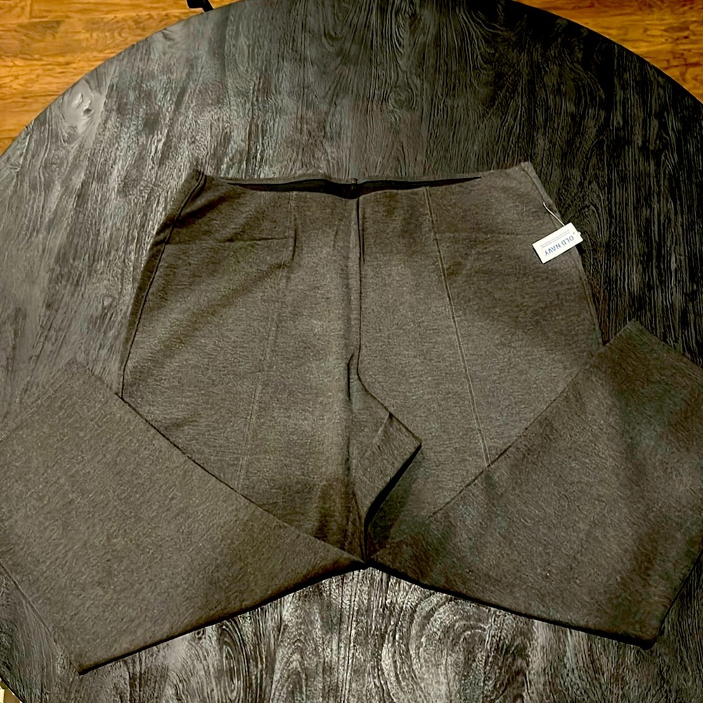 Old Navy Grey Extra High-Rise Stevie Straight Women’s Sized 2X Pants - NWT